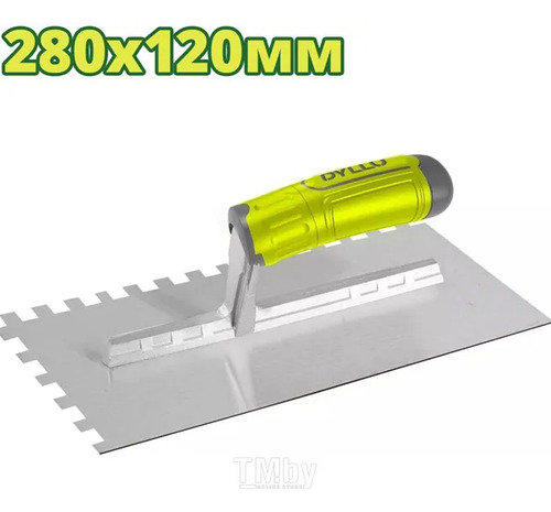 Llana Dentada De Acero Inoxidable 280 X 120 Mm Dyllu