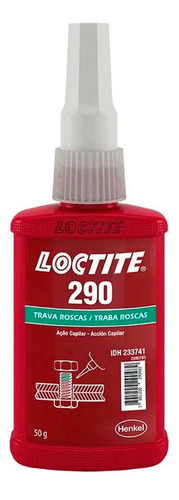 Loctite 290 Adesivo Trava Rosca Alto Torque 50g 