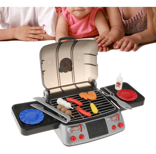 Conjunto De Juguetes De Cocina Para Niños, Set De Negro