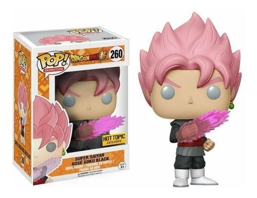 Funko Pop Dragon Ball Hot Topic-super Saiyan Rosé Goku Black