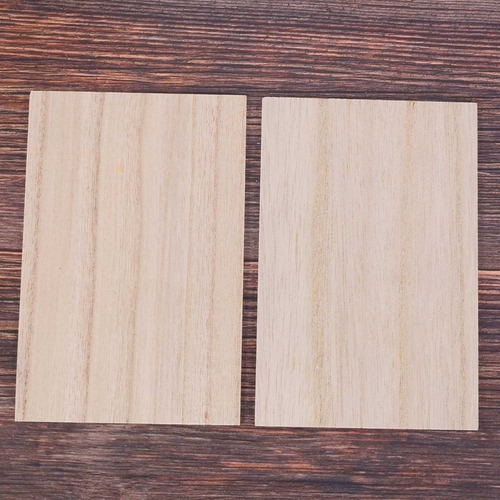 ' Láminas De Madera De Balsa, 10 Unidades, 150 X 100 X 2