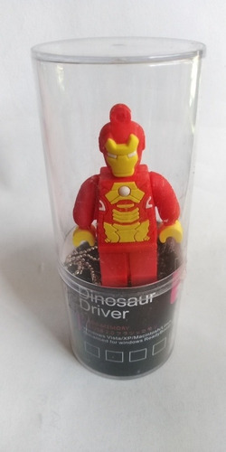 Memoria Usb - Iron Man - 8 Gb Blanco