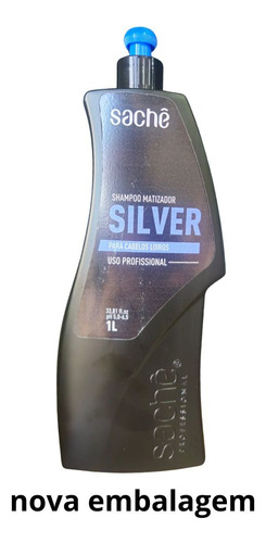 Shampoo Matizador Silver 1l - SachĂȘ Professional