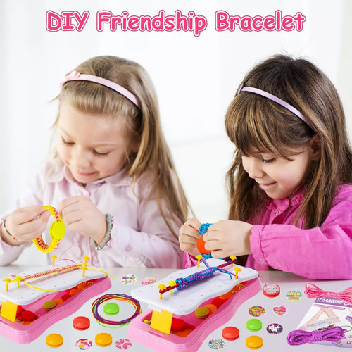 Kit Diy Bracelet Weaver Maker Para Meninas