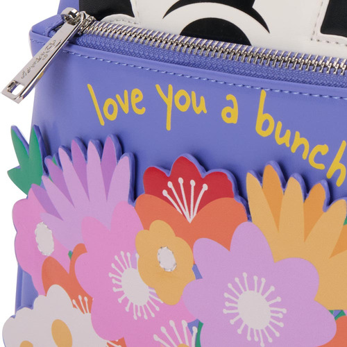 Mochila Backpack Cierre Minnie Mouse Minnie Mb13 Lila