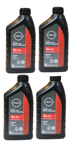 4l Aceite Sintetico Nissan 5w30 Tiida Hb 2011