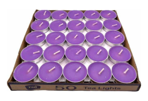 Pack 50 Velas Flotantes - Moradas