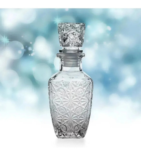 25 Botella De Cristal Diamante 500ml Vidrio Resistente