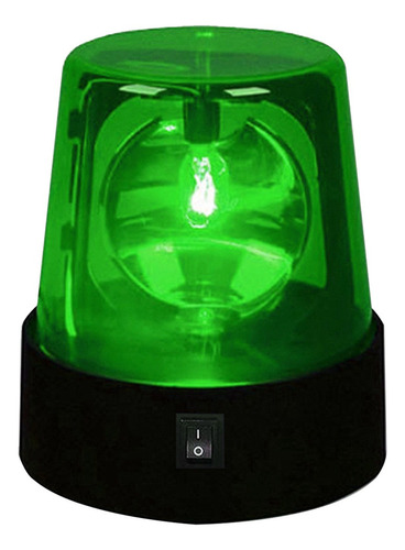 Luces De Advertencia De Estroboscópica Verde Los 9x6,5x11cm