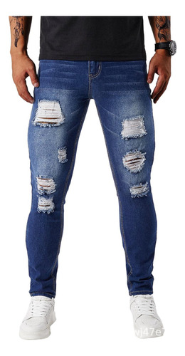 Leggings Rasgados, Jeans Y Pantalones Ajustados Elásticos