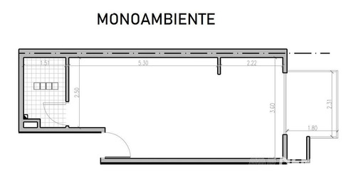 Imagen 29 de 30 de Monoambiente Con Balcon Amueblado A Estrenar - Villa Crespo