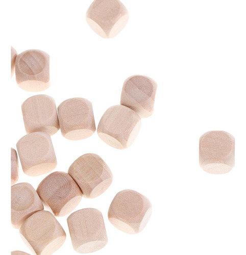 2 Paquete De 100 Dados Opacos En De 6 Caras De 1 Cm Para
