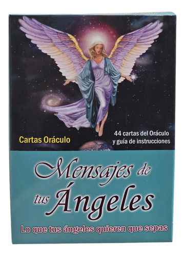 Oráculo Mensajes De Tus Ángeles Cartas + Instructivo