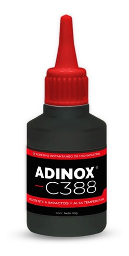 Imagen 2 de 5 de Adinox® C388, Adhesivo Instantáneo Resistente A Impactos