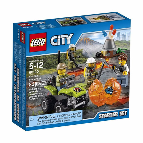 Set Introducción: Volcán Lego City