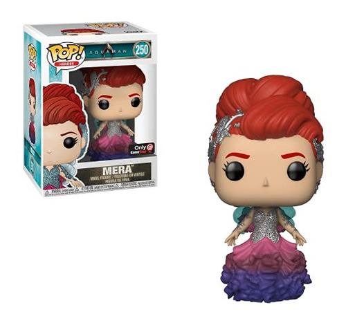 Figura De Juguete Funko Pop Movies Dc Aquaman Mera Game Stop