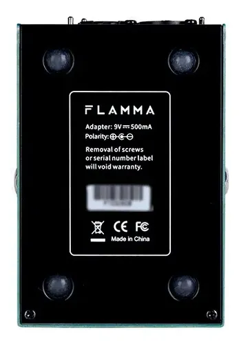 Pedal Flamma FV04 Vocal Harmonizer Cor Azul | Parcelamento sem juros Pedal Flamma FV04 Vocal Harmonizer Cor Azul | Parcelamento sem juros