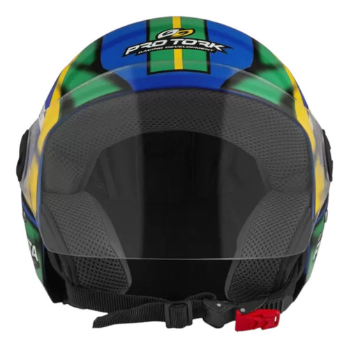 Casco Pro Tork Brasil Talle 60 Verde Brasil L