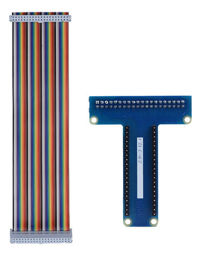 Cable Plano Plano Plano De 40 Pines Con Placa Gpio De Extens