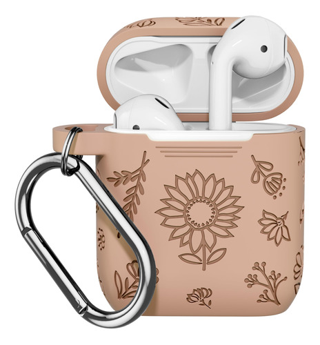 Funda De Protección De La Flor De Silicona Apple Airpod 2/3