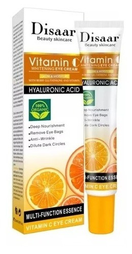 Crema Contorno De Ojos Disaar Acido Hialuronico+ Vitamina C 