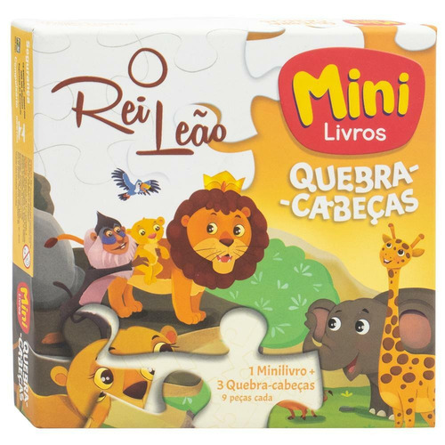 Mini - Clássicos: O Rei Leão, de Belli Studio & © Todolivro Ltda.. Editora Todolivro Distribuidora Ltda., capa mole em português, 2021
