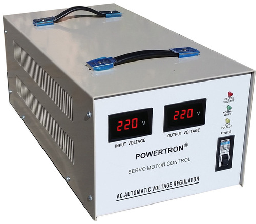 Regulador De Voltaje 5 Kva 220 Volts Bifásico Powertron ®