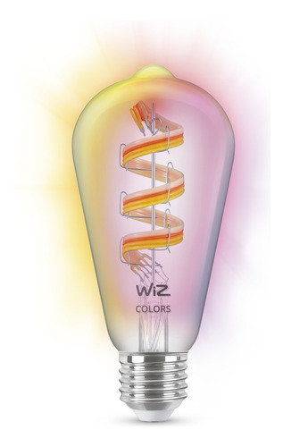 Lámpara Led Inteligente Philips Wiz 6,3w St64 E27 Regulable