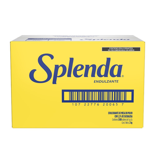 Splenda® Original 2000 Sobres De 1g
