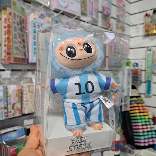 Labubu Peluche Llavero The Monsters Exclusivos Messi