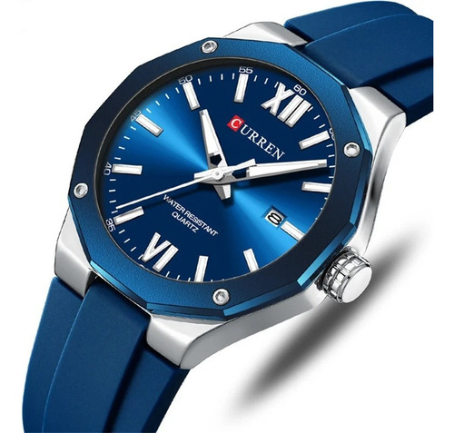 Reloj De Cuarzo Para Hombre Curren 8465 Elite Plain Business