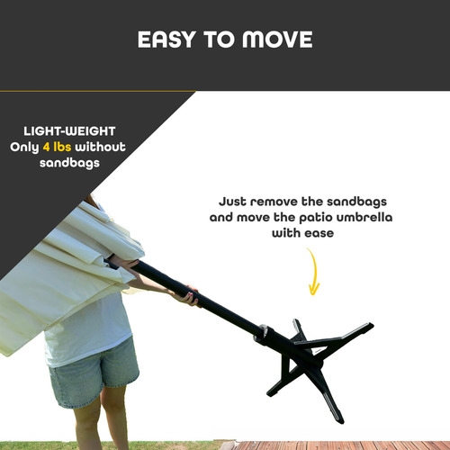 Base Para Sombrilla De Patio, Danish Umbrella Company, 45 Kg