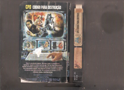 Vhs Cpd Código Para Destruição - Original - Ingolf Luck (Usado)