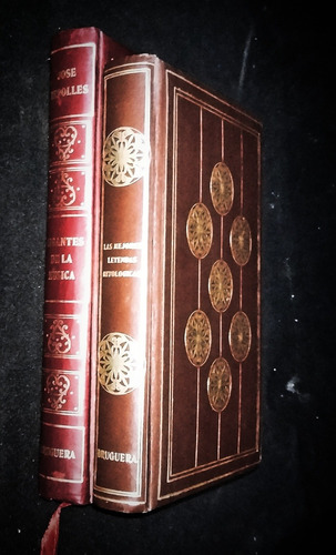 2 Libros José Repollés Bruguera Mejores Leyenda Mitológicas (Usado)