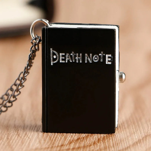 Reloj Colgante De Death Note Anime Coleccionable Collar