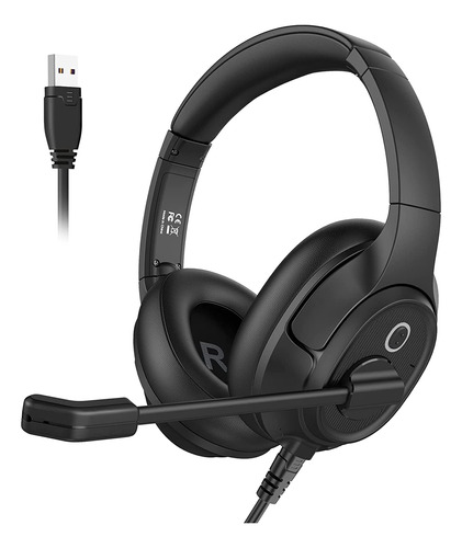 Auriculares Con Microfono Para Pc, Auriculares Usb Para Comp