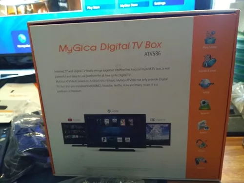 Mygica Atv586 Box Android 4.4 Quadcore C/ Sintonizador Tda