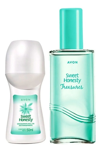 Sweet Honesty Treasures Combo  Eau De Toilette 50 Ml+ Rolon