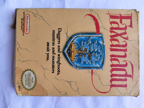 Faxanadu Nintendo Nes Original (Usado)