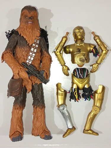 Chewbacca & C-3po Black Series Star Wars (Usado)