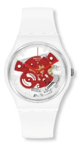 Reloj Mujer Swatch So31w104 Time To Red Small /jordy
