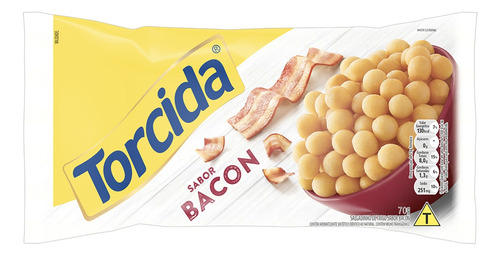 Salgadinho de Trigo Torcida bacon 70 g