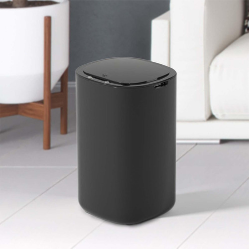 Bote De Basura 12l Cubo De Basura Negro 2022 Nuevo Negro 12l