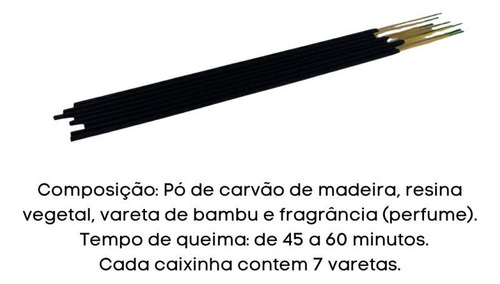 Incenso Coco Guda Indiano Caixa Com 7 Varetas