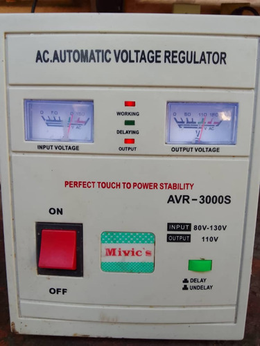 Regulador De Voltaje Automático Mivic's 110v