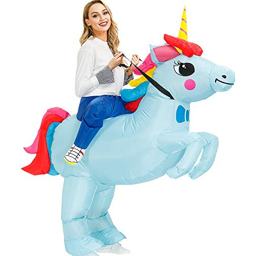Disfraz Inflable De Unicornio Kooy Para Adultos