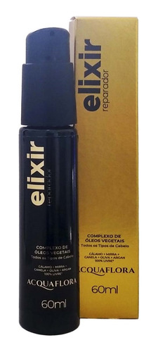 Elixir Reparador Complexo De Óleos Vegetais 60ml Acquaflora