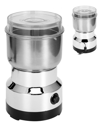 Moedor De Café Triturador Sementes Grãos Elétrico Inox