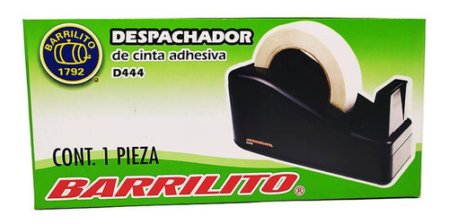 Despachador De Cinta Barrilito D444 Caja Con 1 Pz