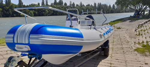 Imagen 13 de 15 de Semirrigido Kiel 5,60 Equipado Y Motor Mercury 60hp Elpt